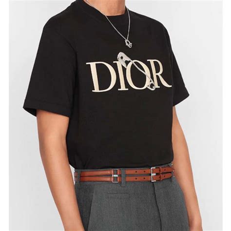 oversized dior t shirt|christian Dior t shirt black.